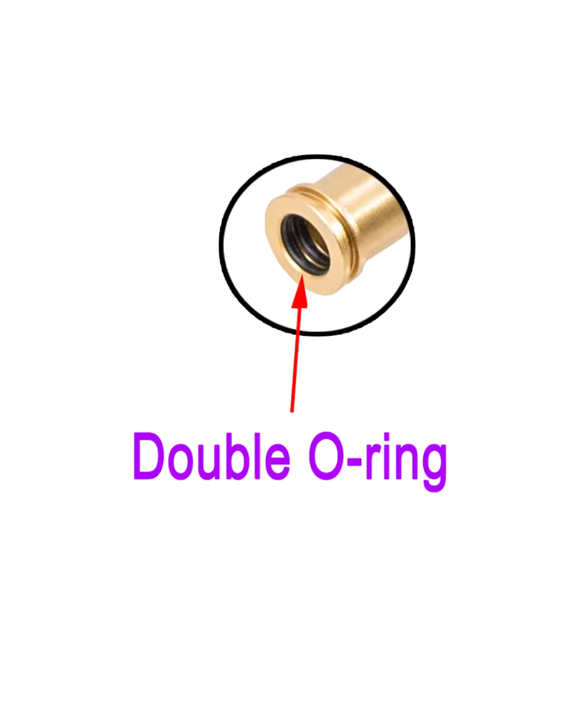 SB Ultimate nozzle 21.4 mm double O-ring
