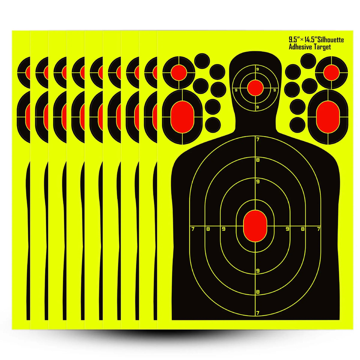 9.5*14.5 Inch Target Stickers