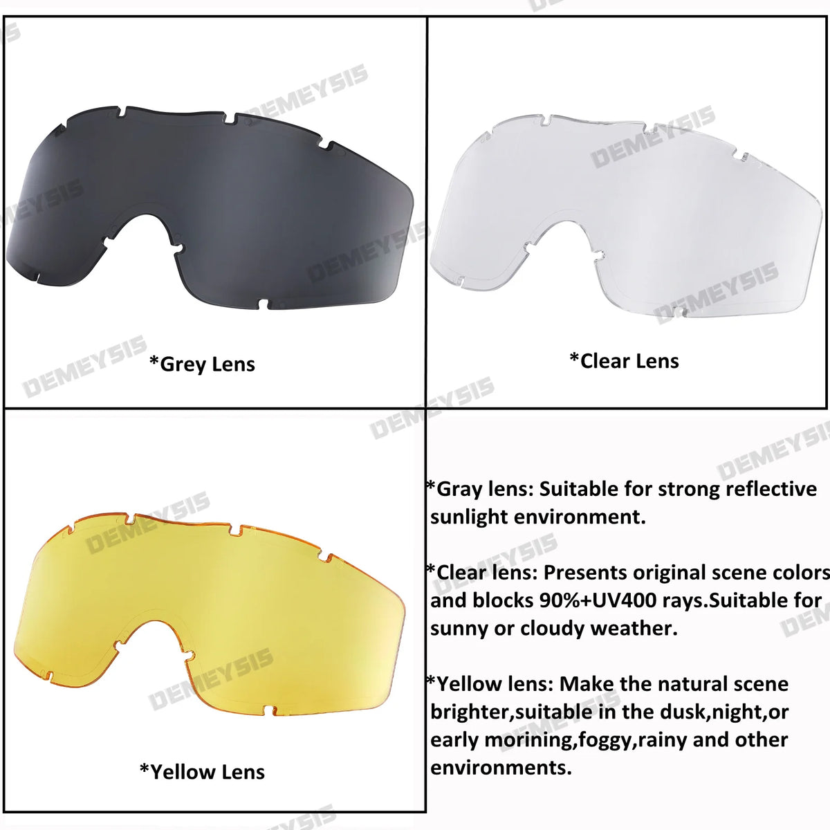 Goggles 3 Lens