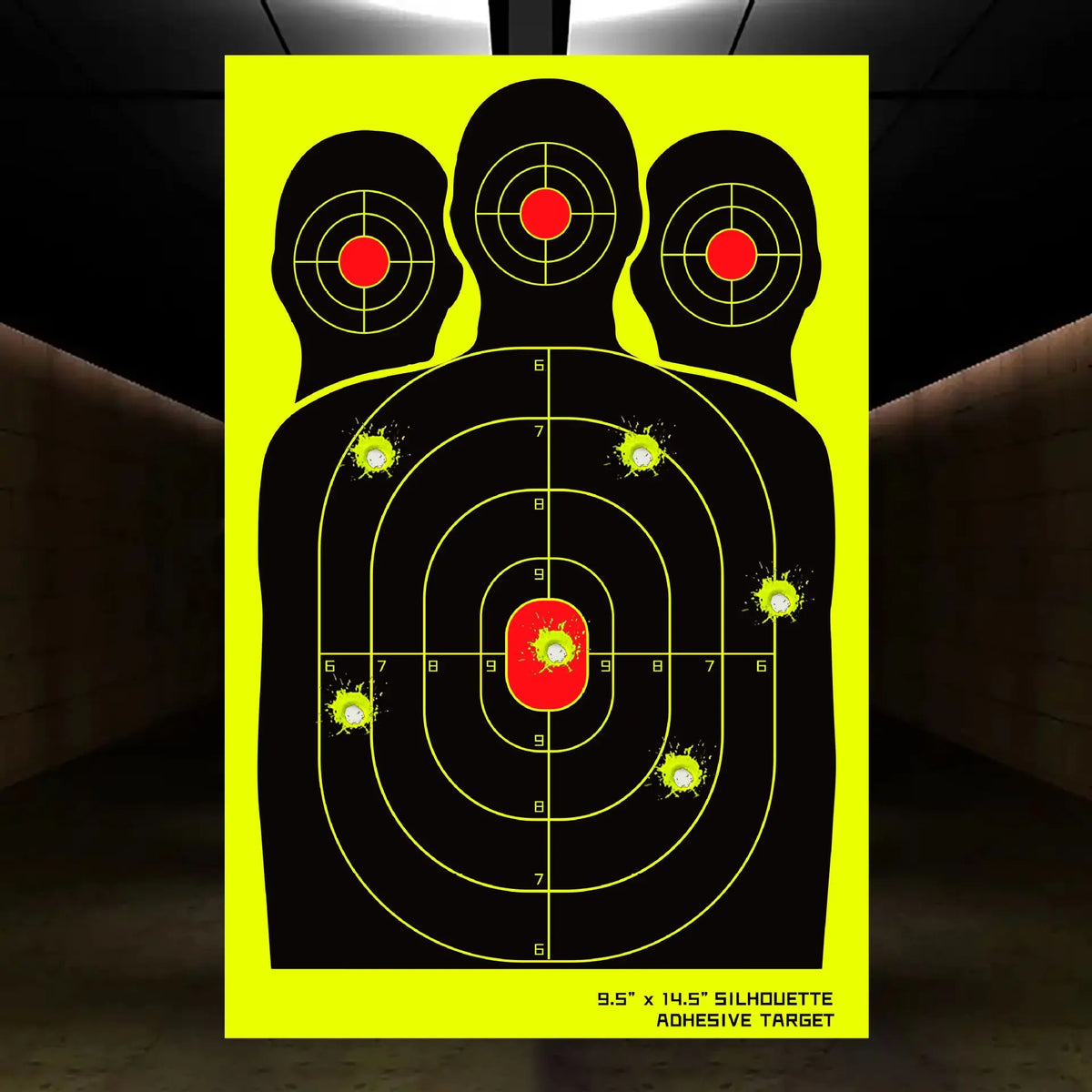 9.5*14.5 Inch Target Stickers